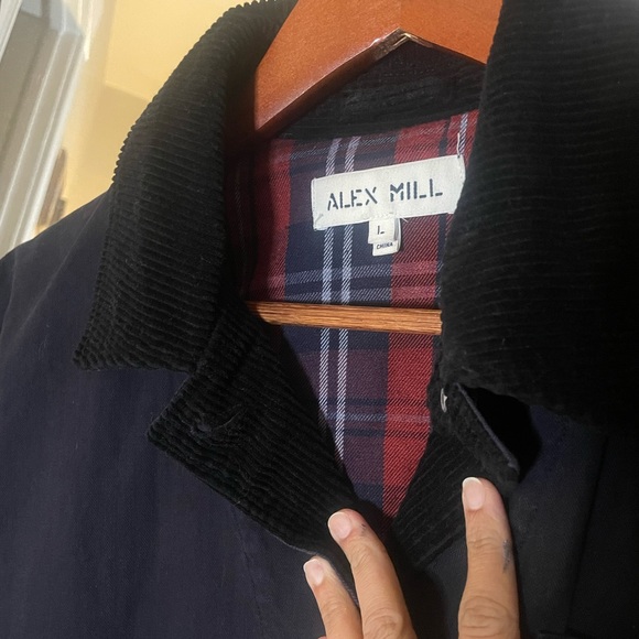 Alex Mill Navy Mel Field Jacket-Like New - Picture 7 of 8